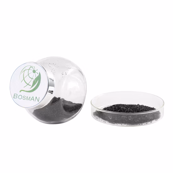 Pó brilhante de humato de potássio de fonte mineral de alta qualidade