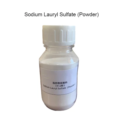 Lauril sulfato de sódio (SLS) em pó CAS 151-21-3